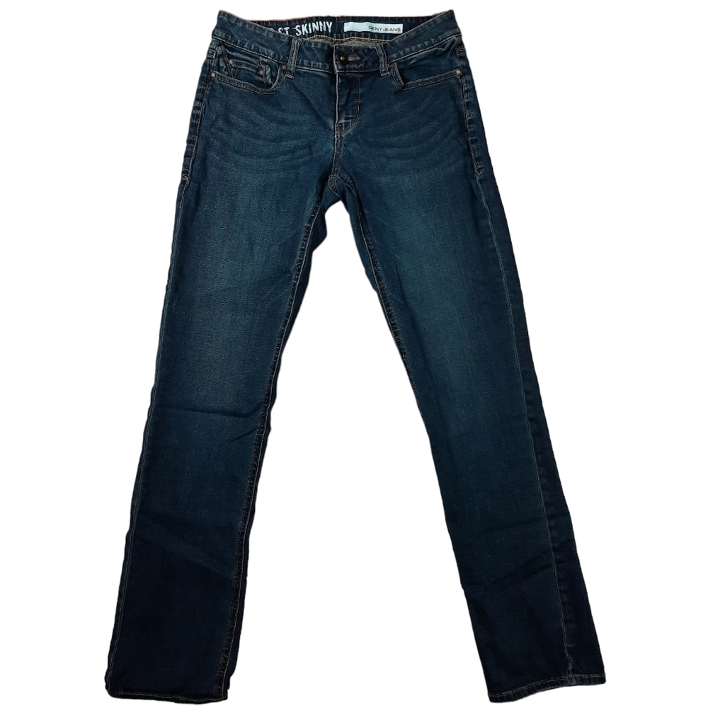 DKNY Mercer St Low Rise Skinny Blue Jean SZ 6